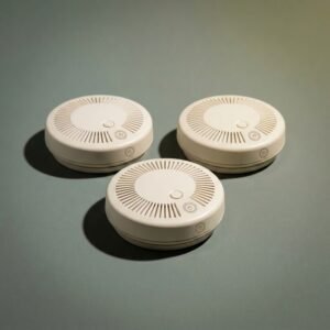 Carbon monoxide alarm, three-pack — 3 units, digital display, 10 year