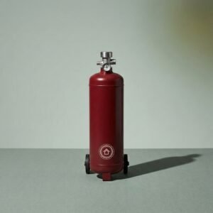 Workshop extinguisher, 20 lb — 10-A:120-B:C, 20 lb, wheeled base