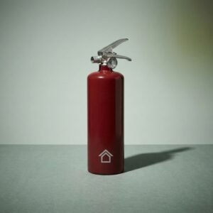 Garage fire extinguisher, 5 lb — 3-A:40-B:C, 5 lb, metal valve