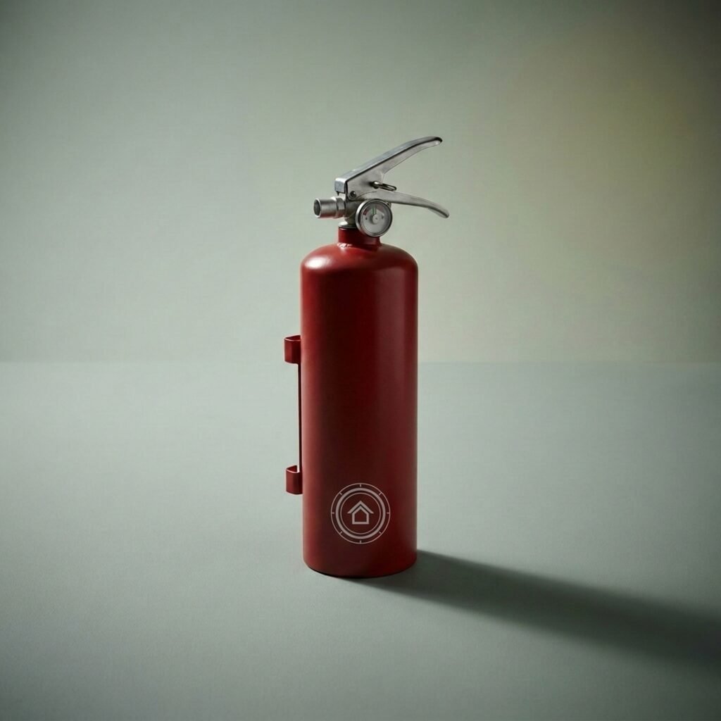 Kitchen fire extinguisher, 2.5 lb — 2-A:10-B:C, 2.5 lb, mounting bracket