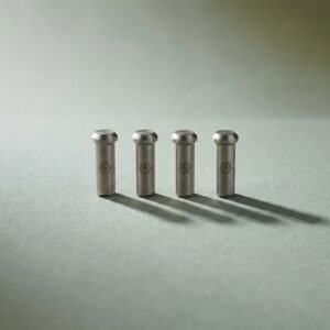 Hinge security pin set — 4 pins, hardened steel