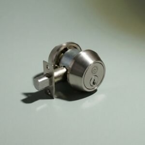 Keypad deadbolt, Grade 2 — 20 codes, key override, weather rated