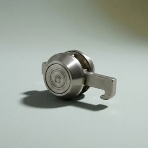 Multi-point patio door lock — 3-point, hook bolts, keyed both sides