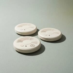 Smoke and CO alarm, three-pack — Three sealed 10-year combination units
