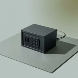 Under-bed safe, keypad — 0.35 cu ft, keypad, tether cable