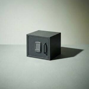 Wall safe, keypad, between-studs — Fits 16 in stud bay, 14 gauge door